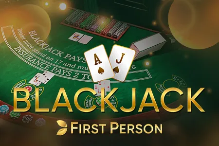 First Person Blackjack tafelspel bij BlitzBet Casino